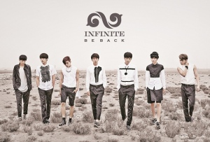INFINITEの2ndリパッケージアルバム『Be Back』が発売と同時にアルバムチャート1位を記録した。